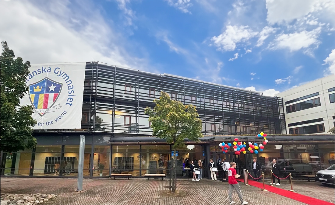 Bild på Amerikanska Gymnasiet Halmstad