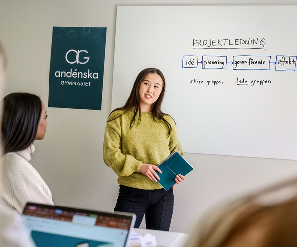 Bild på Andénska gymnasiet