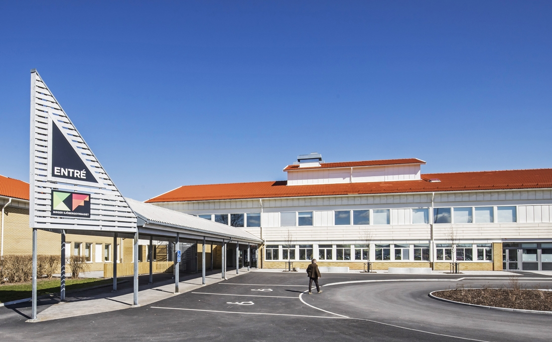 Bild på Birger Sjöberggymnasiet