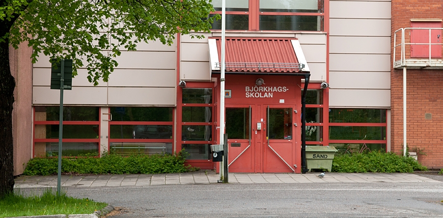 Bild på Björkhagsskolan