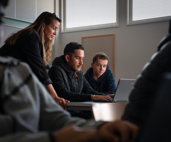 Bild på Sjödalsgymnasiet