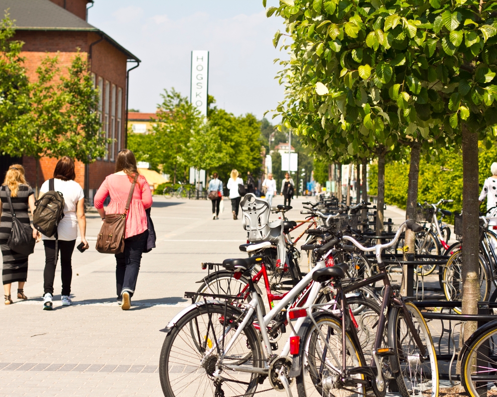 "Framgången" utanför campus i Trollhättan