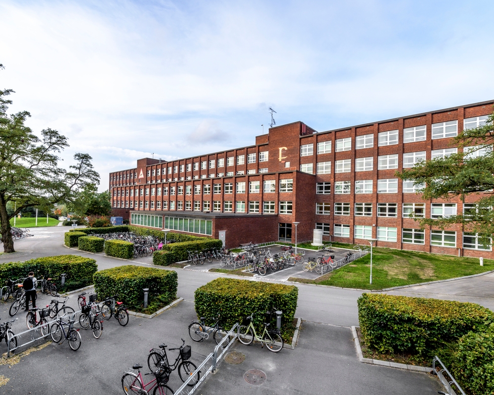 LTH:s campus i Lund. Matematikhuset. 