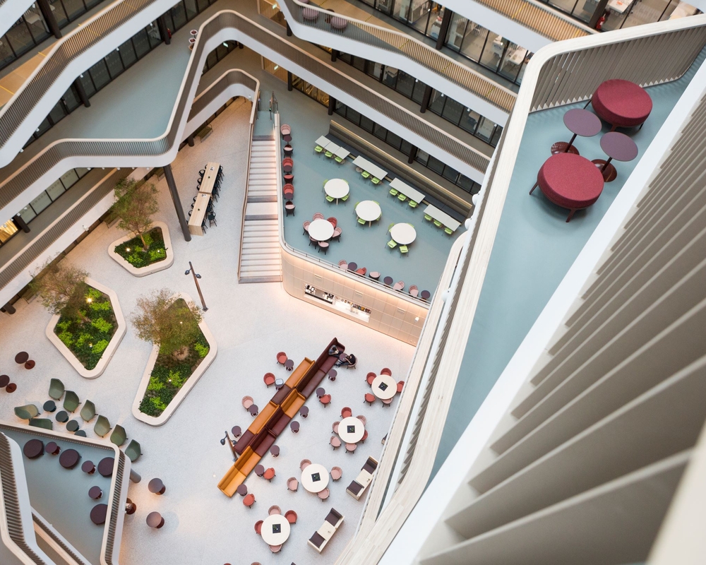 Biomedicum interiör.