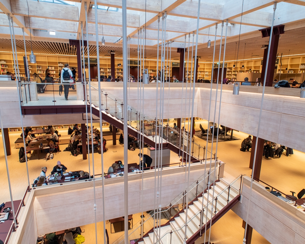 Studenthuset, Biblioteket