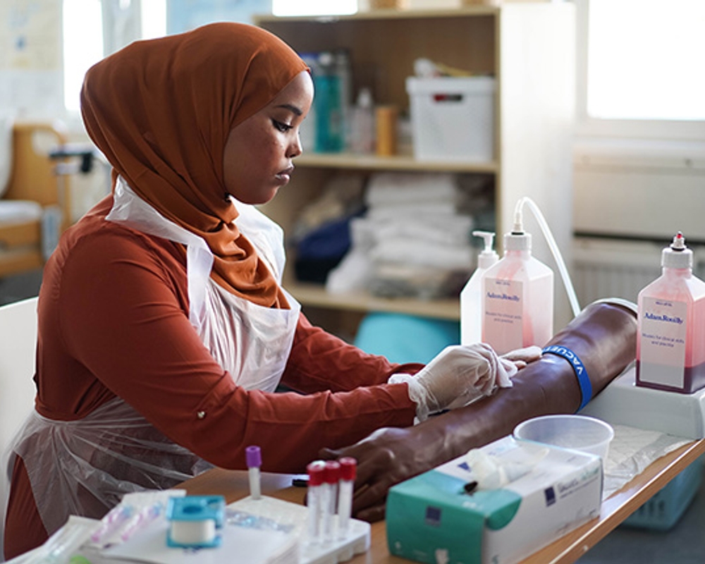 Bild på Vård- och omsorgsgymnasiet