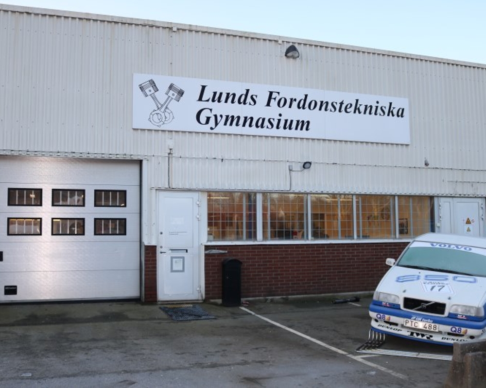 Bild på Lunds Fordonstekniska Gymnasium