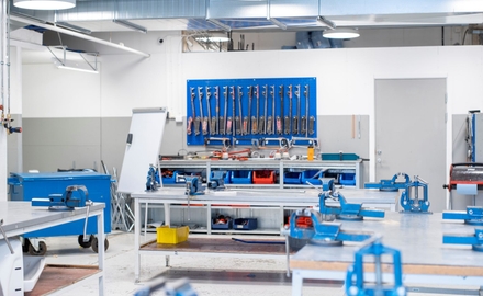 VVS-verkstad REFIS gymnasium 