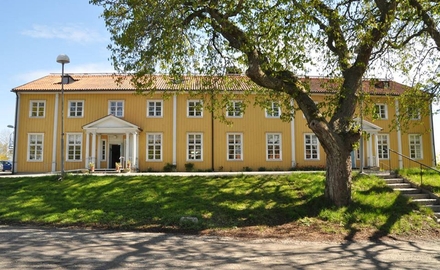 Bergas matsal och internat. Berga naturbruksgymnasium.