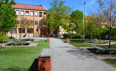 Spånga gymnasium i Spånga
