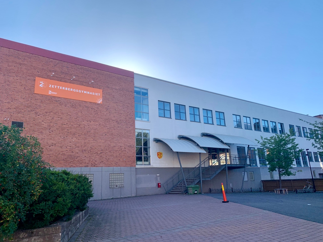 Bild på Zetterbergsgymnasiet