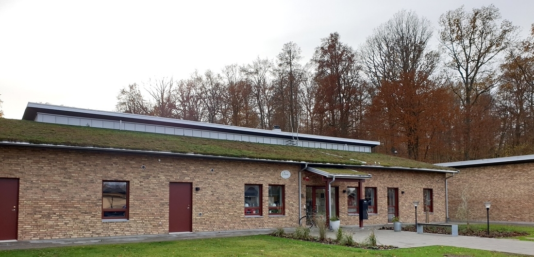 Bild på Klaragymnasiet med internat