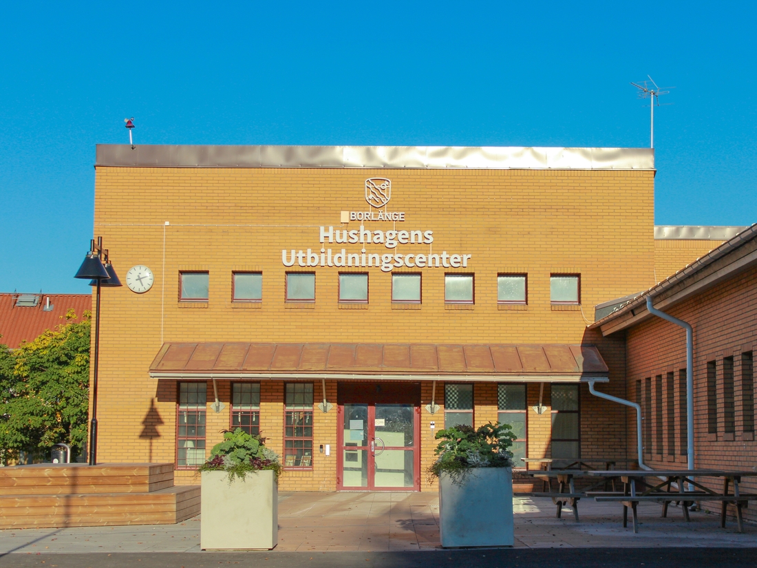 Bild på Hushagsgymnasiet