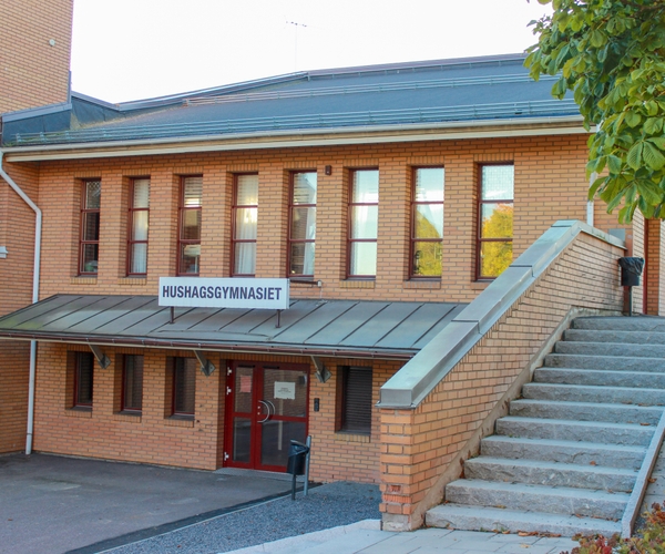 Bild på Hushagsgymnasiet