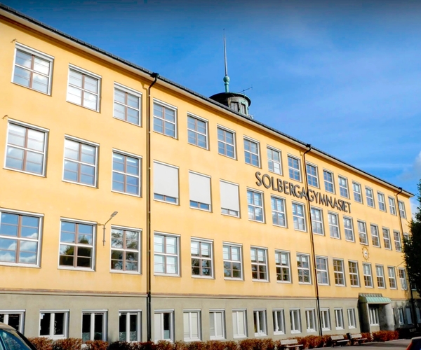 Bild på Solbergagymnasiet