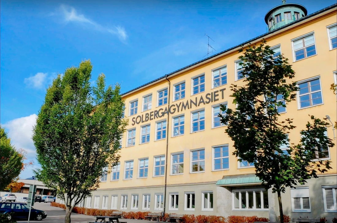 Bild på Solbergagymnasiet