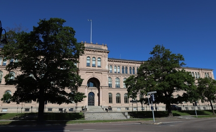 Hedbergska skolan exteriör