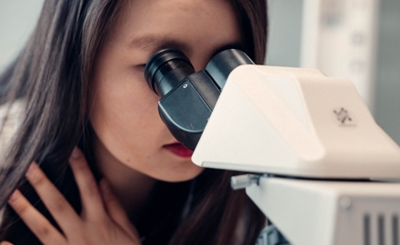 Elev på Johan Movingers Gymnasium