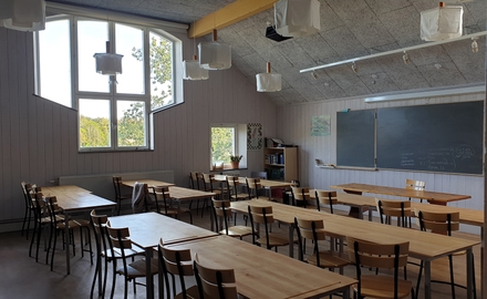 Klassrum i Örjanskolan