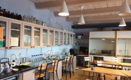 Laboratorium på Örjanskolan