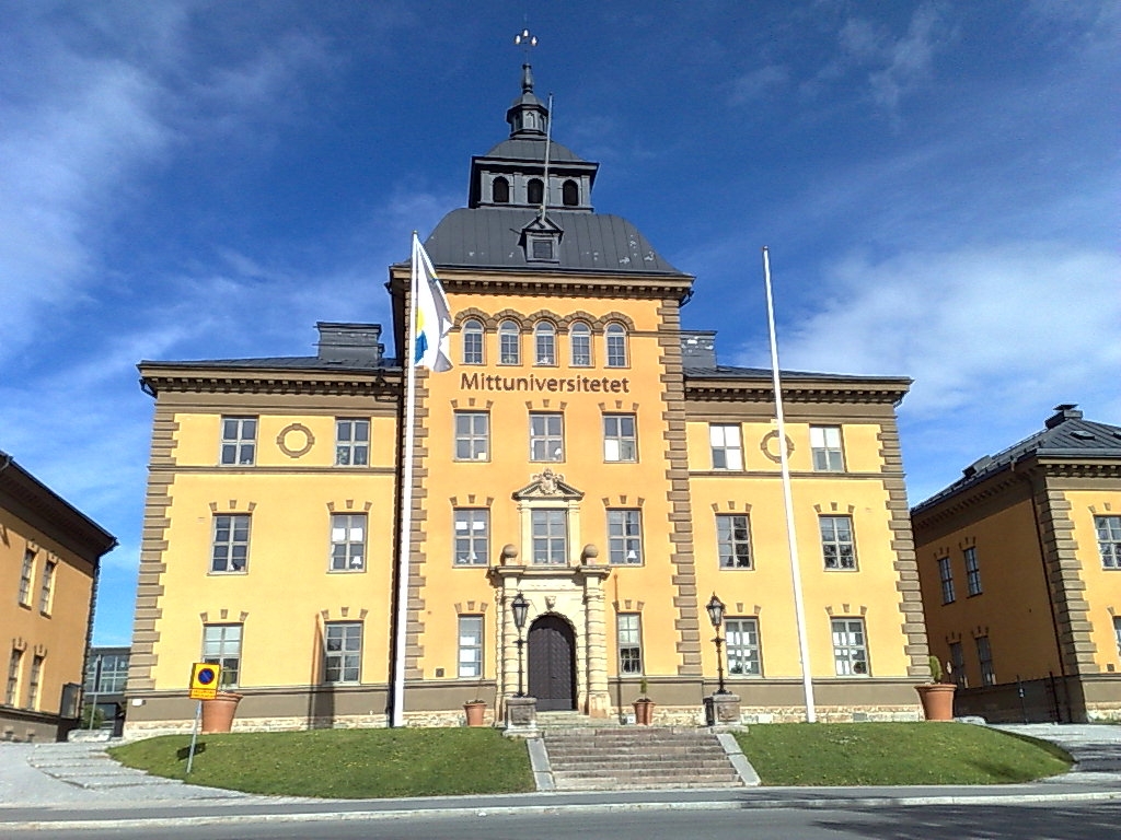 Huvudbyggnaden på Campus Östersund