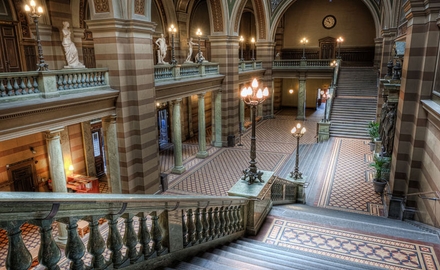 Inne på universitetshuset